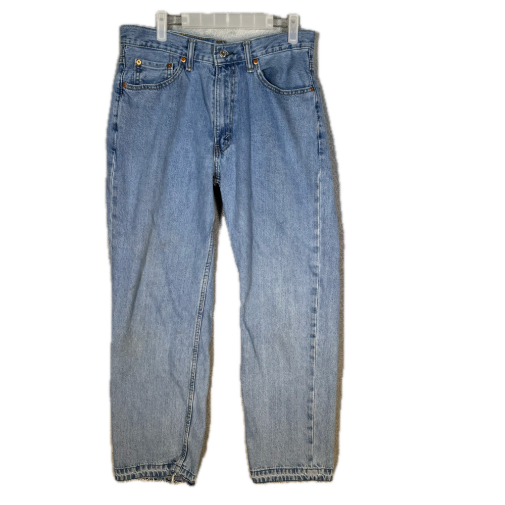 Levi’s 550 Men’s Jeans 33x30 Blue Denim Relaxed Fit Tapered Leg Zip Fly